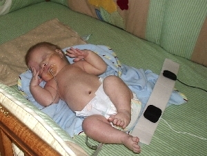 Infant in Crib